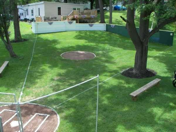 20. A Wiffle Ball Stadium: This stadium, affectionately dubbed ‘Riley Field,’ is where wiffle ball dreams come true in Mumford, NY!