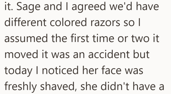 At first she thought it was an honest mistake, until she noticed something that did not add up.