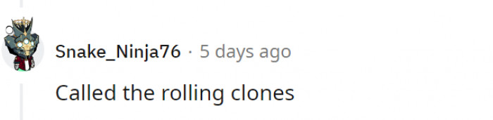 ...A befitting name for a clone band