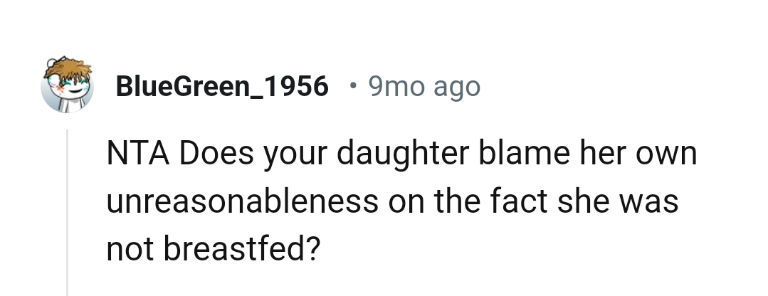 This Redditor just had to ask.