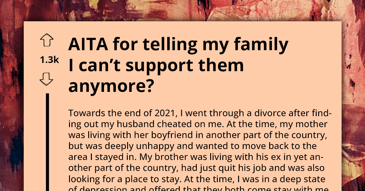Exhausted Divorced Redditor Gives Final Warning to Unemployed Family - Contribute or Face Eviction