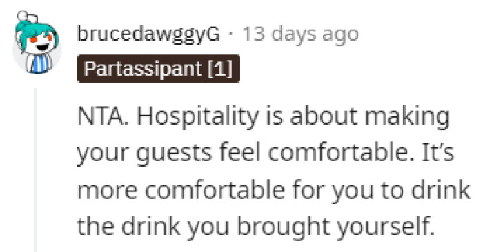 Make your guests feel comfortable