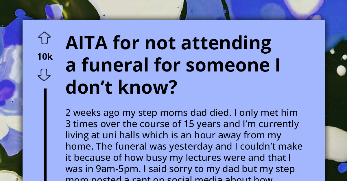 Young College Girl Absence At Step-Grandfather's Funeral Ignites Family Feud