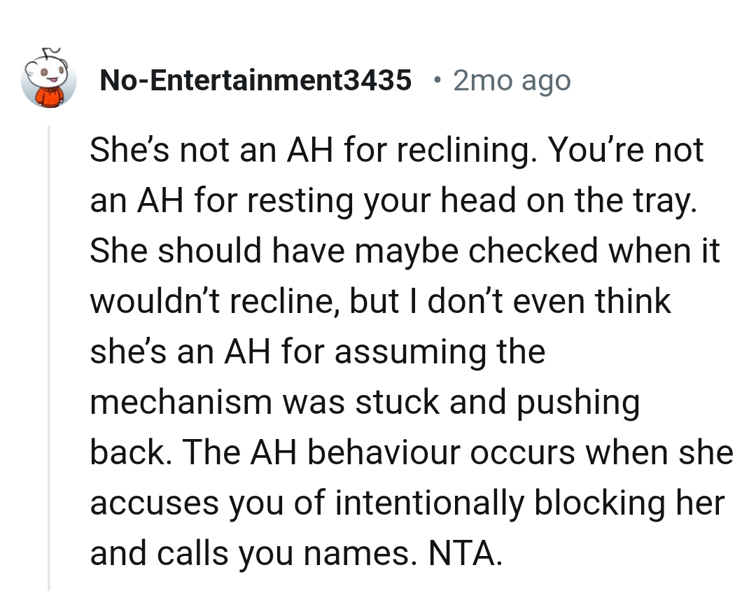 This Redditor doesn't think she's an AH