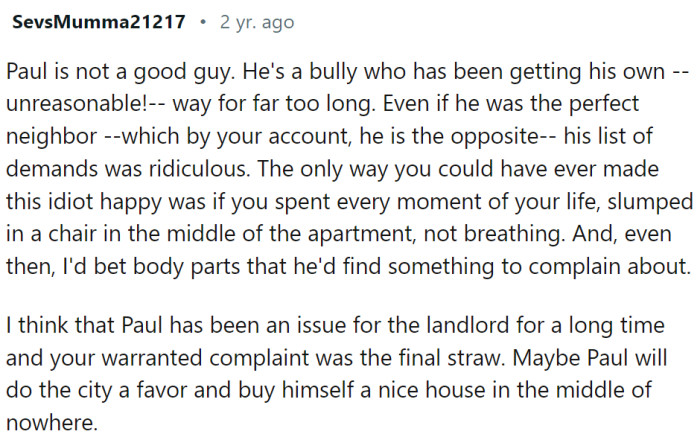 This Redditor said what's on everyone's mind - Paul is not really a nice guy.