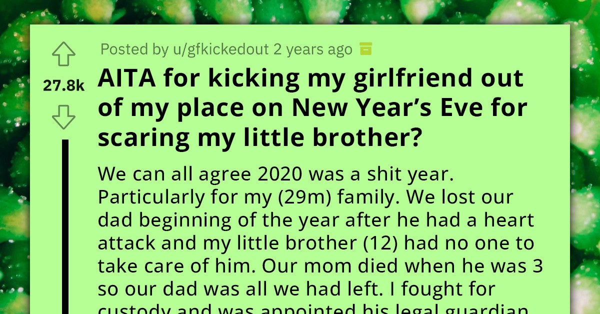 Guy Kicks Out Girlfriend After She Tells His Little Brother He Should Be Lucky They're Taking Care of Him Instead of Sending Him to Foster Home
