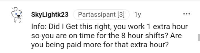 This Redditor wants to get it right