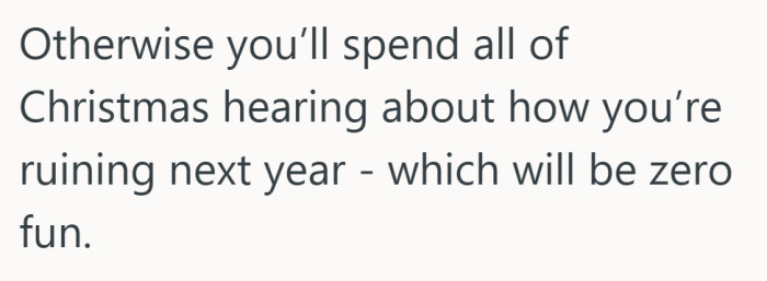 Hard to enjoy the tree when the soundtrack is twelve hours of future holiday doom.