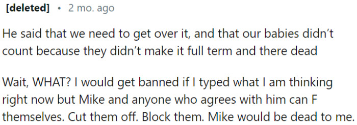 It is understandable for OP to feel a strong inclination to cut off all ties with Mike