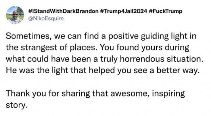 Kindness can come from unexpected places.