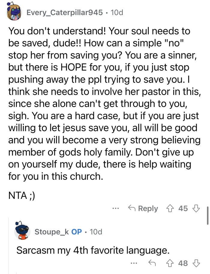 “You are a sinner, but there is HOPE for you...”