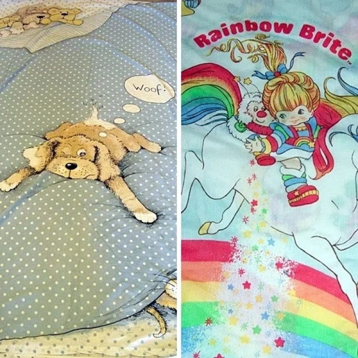 8. Cartoon bedspreads