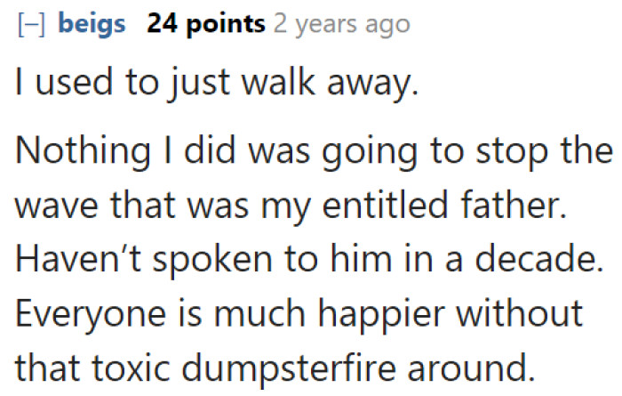 A Redditor tells the community what they could've done if they're in the OP's shoes.