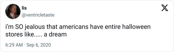 19. Halloween stores