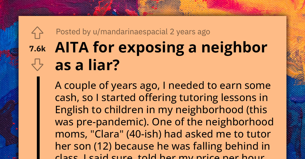 Woman Exposes Neighbor As A Liar After She Spreads False Rumors About Her