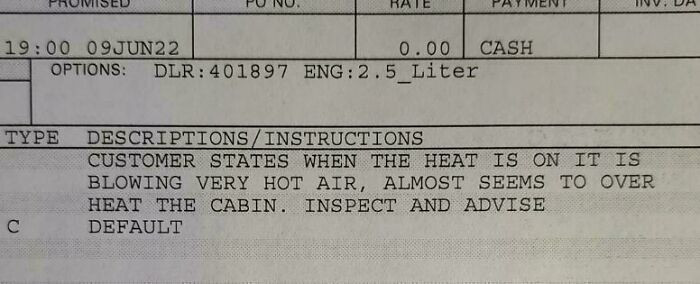 40. To All My Service Advisors, How Do You Write Stuff Up Like This And Keep Yourself Professional?