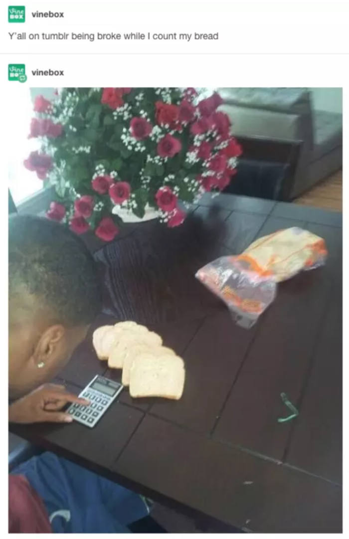 8. Tallying the loaves.