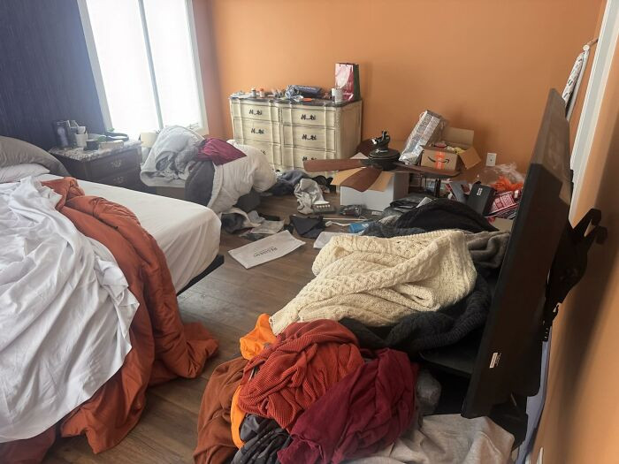 I’m Just Too Messy; He Could Never Keep Anything Clean With All My Junk Around