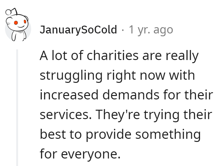 Charities juggling more than ever, trying to spread cheer. It's the season of giving, not receiving complaints!