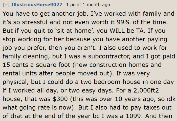 Working with family will always be stressful.