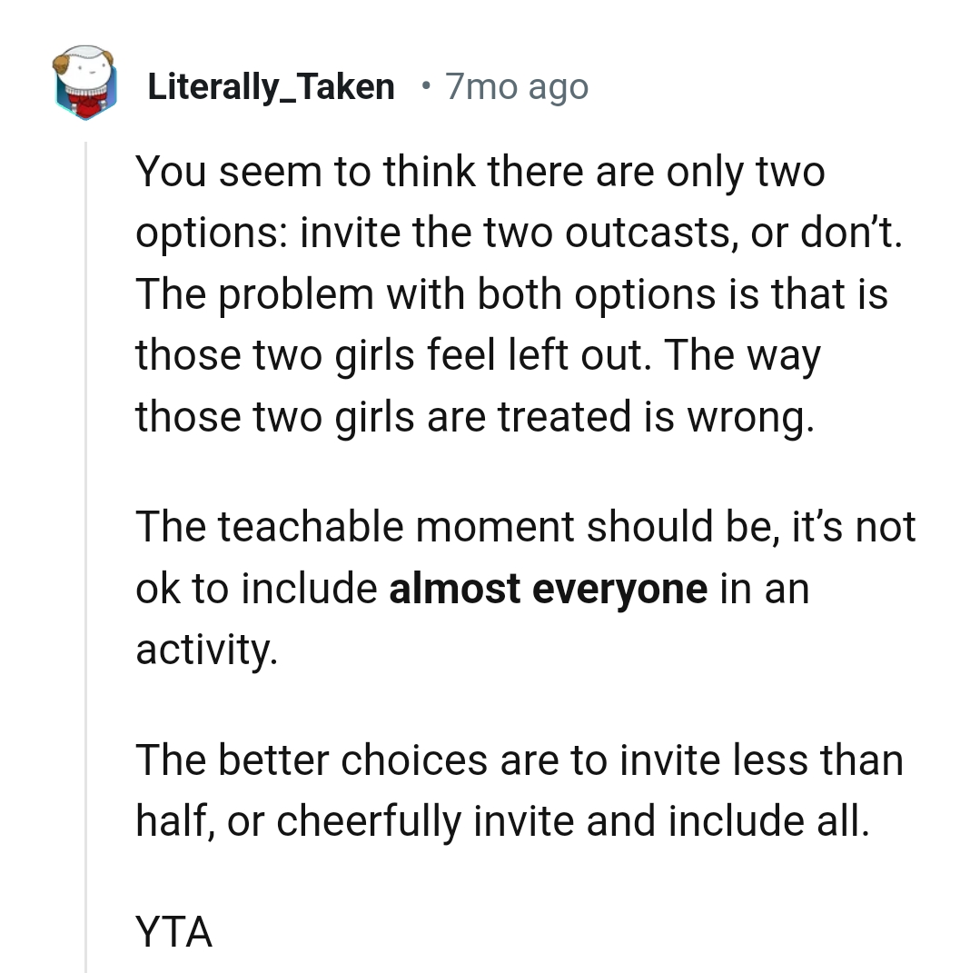 The way they are treated is wrong