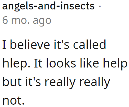 A Redditor's definition of what the MIL provided.