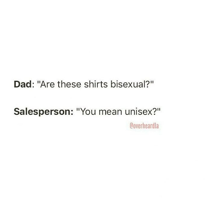 26. Bisexual shirts