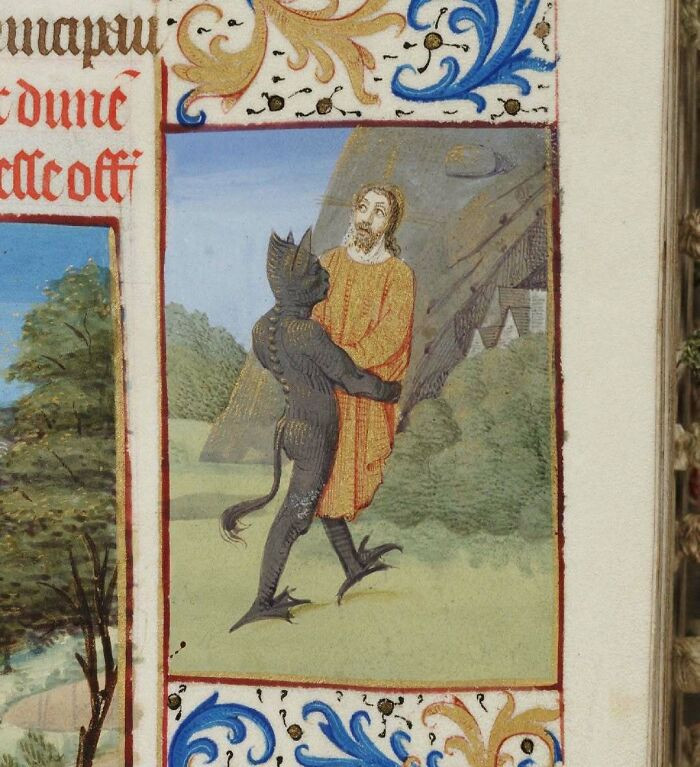 Demons, Dragons, and Drolleries: The Bizarre Creatures of Medieval Manuscripts.France ca. 1470-75.