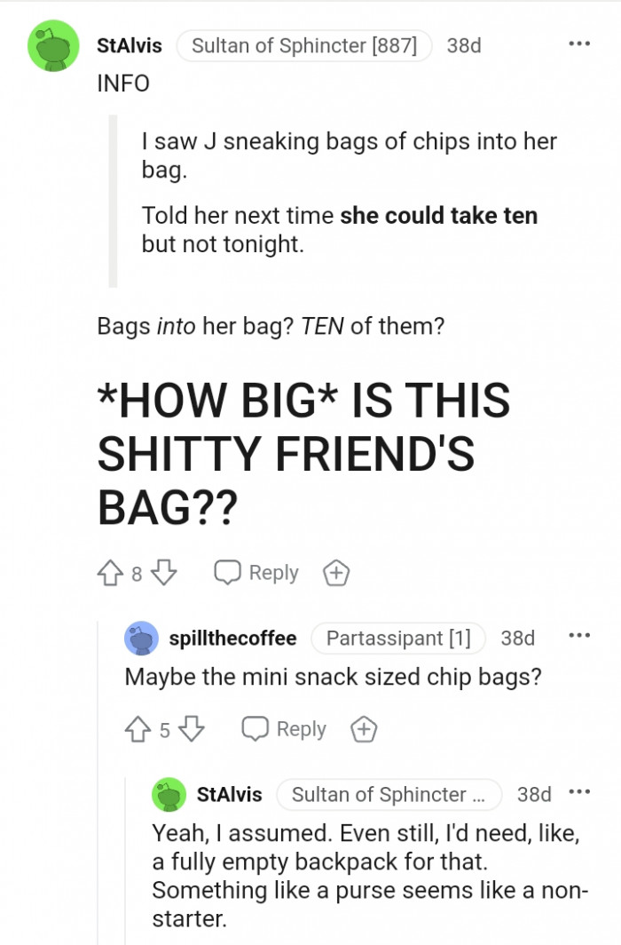 Something like a purse seems like a non-starter.