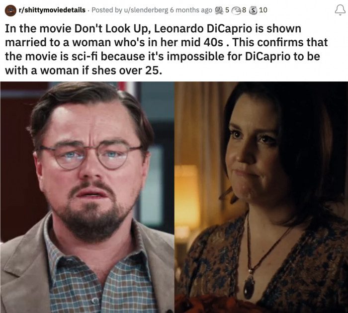 11. The only real thing about the movie was the apocalyptic event