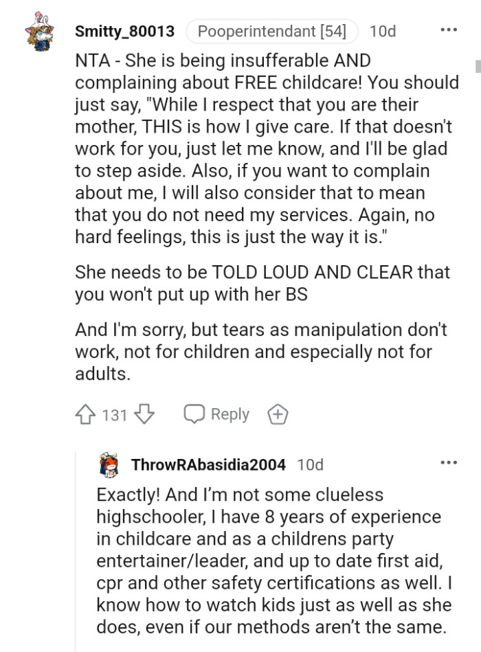 I'll consider that to mean you don't need my services