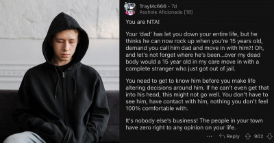 Redditor Refuses To Live With His Real Dad After Years Of No Contact And Prefers Staying With His Foster Family