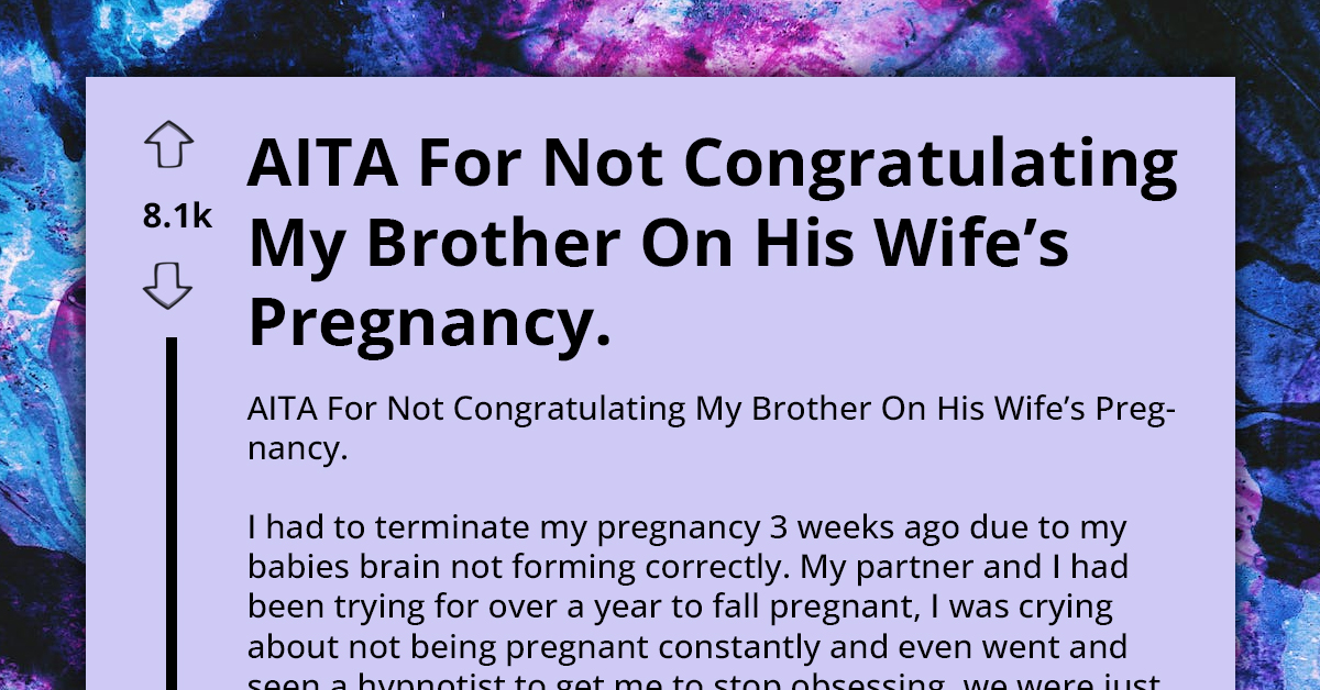 Grieving Mom Refuses to Congratulate Her Brother on His Wife’s Pregnancy, Gives Them a Piece of Her Mind via Text