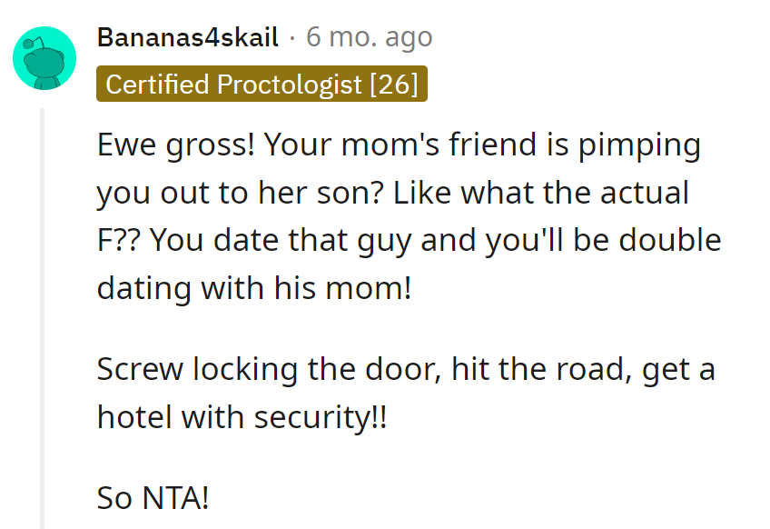 Get a room with better security than this setup!