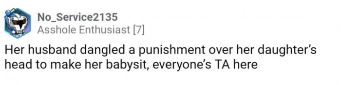 Everyone sucks in this situation