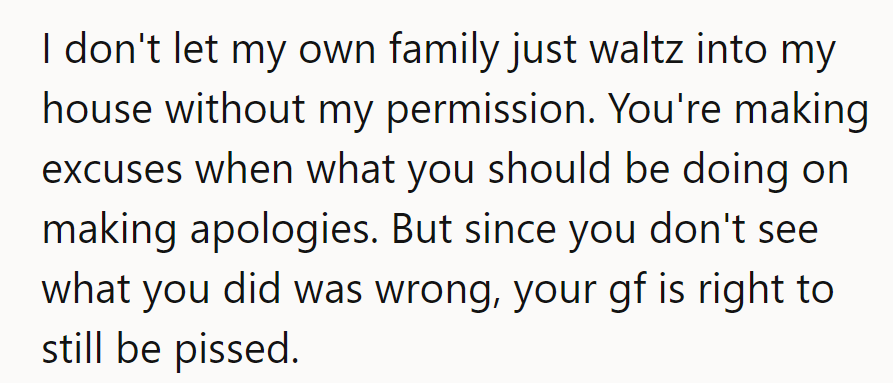 House rules: Even family needs a knock!