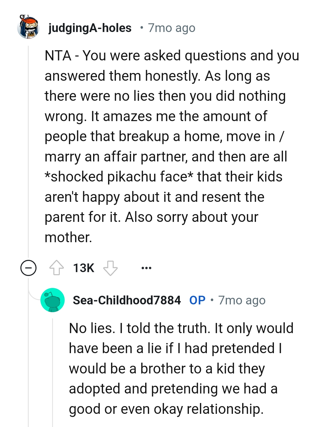 Their kids aren't happy about it