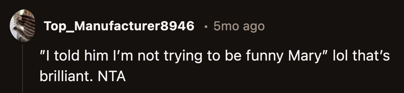 At least she was funny in her