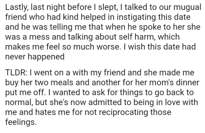 To summarize the whole story...