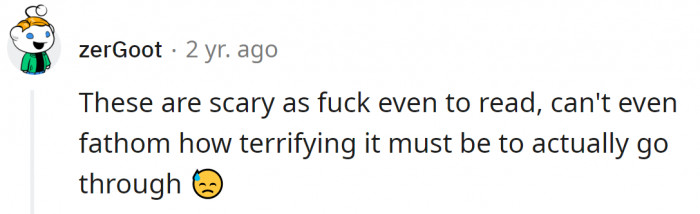 19. But the most important thing is to know how to escape this creepy situation