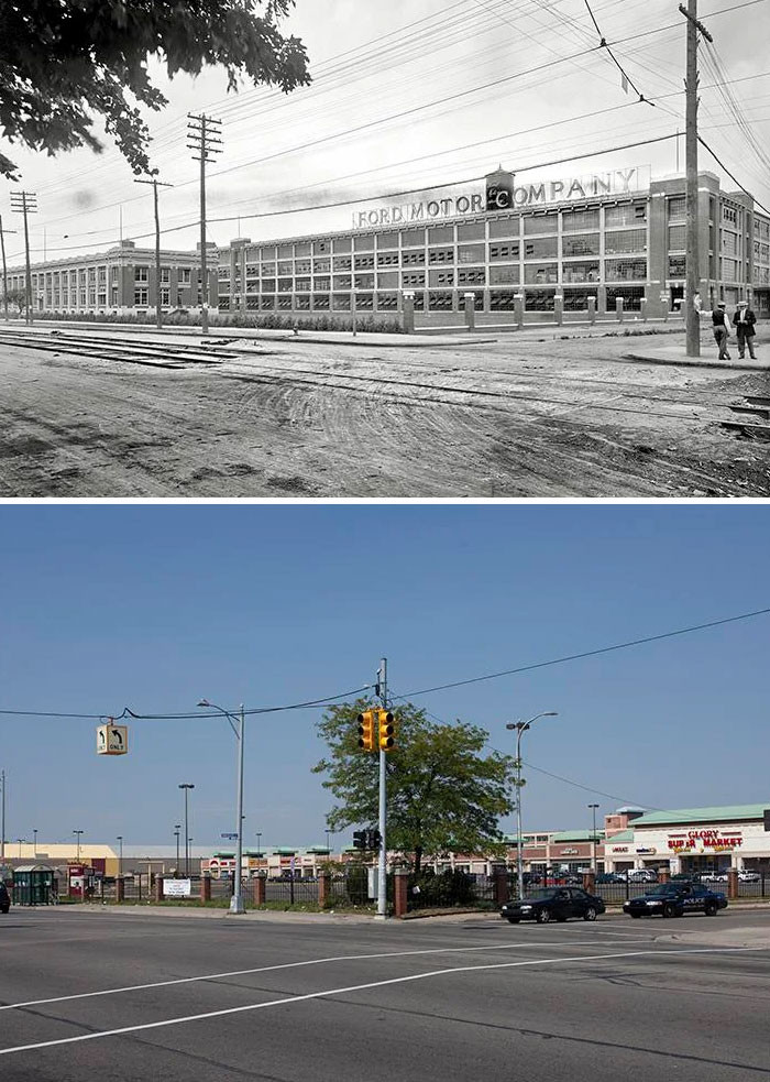 "Detroit, Michigan Before And After"