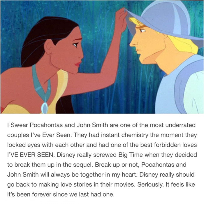 12. John Smith and Pocahontas don't get the credit they deserve