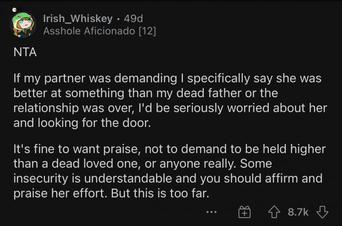 Here's how the Reddit community reacted to u/Chowderjr25's post: