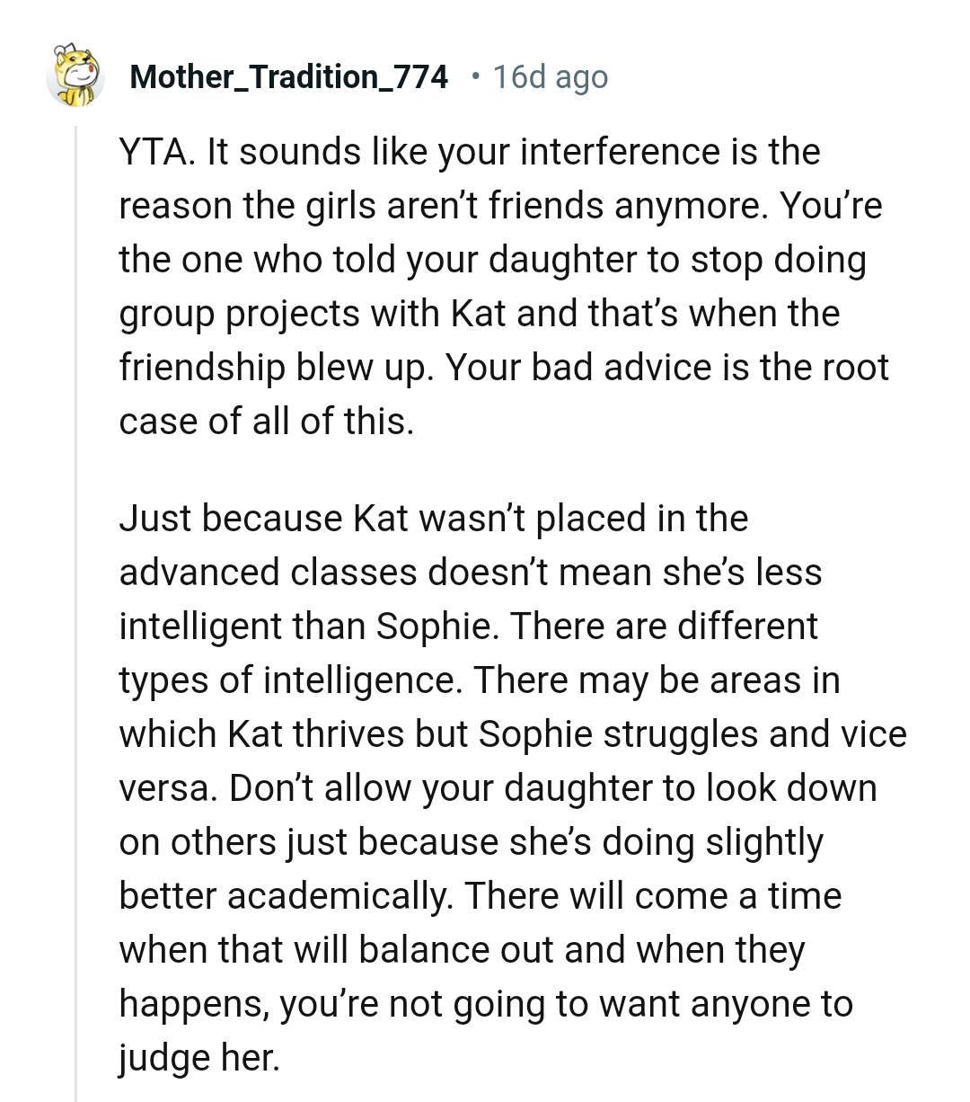 OP's bad advice is the root cause of all this