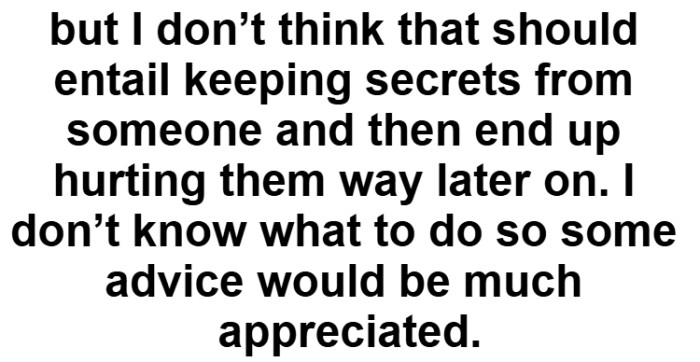 At the center of it all is a simple belief, that silence can hurt just as much as the truth.