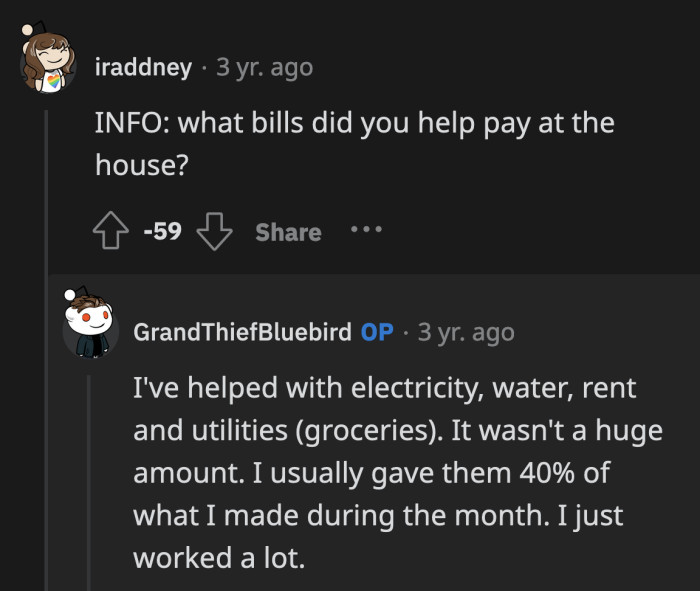 OP has already shared enough of his money with his family. They can't demand more from him.