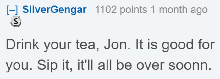 It's like Creep Garfield is serving tea.