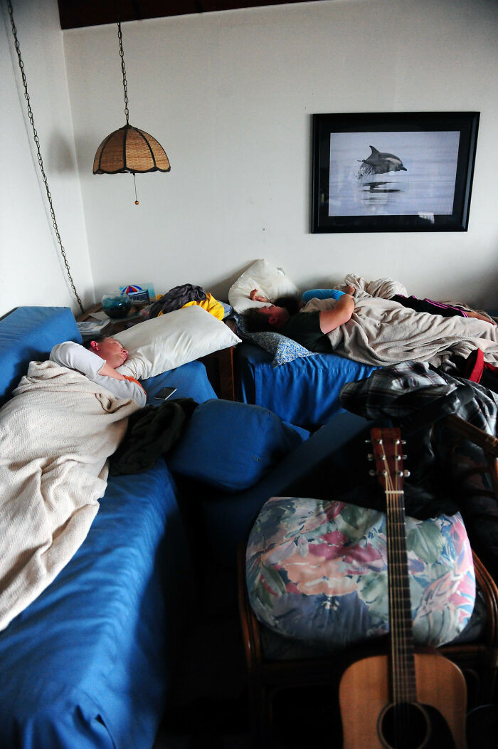 28. After he found out she was better off sleeping without him