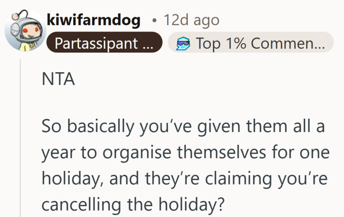 Imagine being warned twelve months ahead and still acting like Christmas evaporated into thin air.