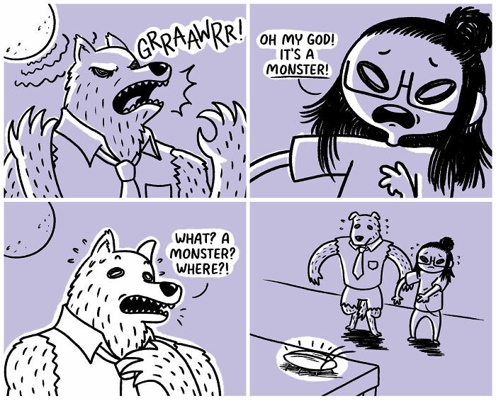 17. Roach: grrrrawr!